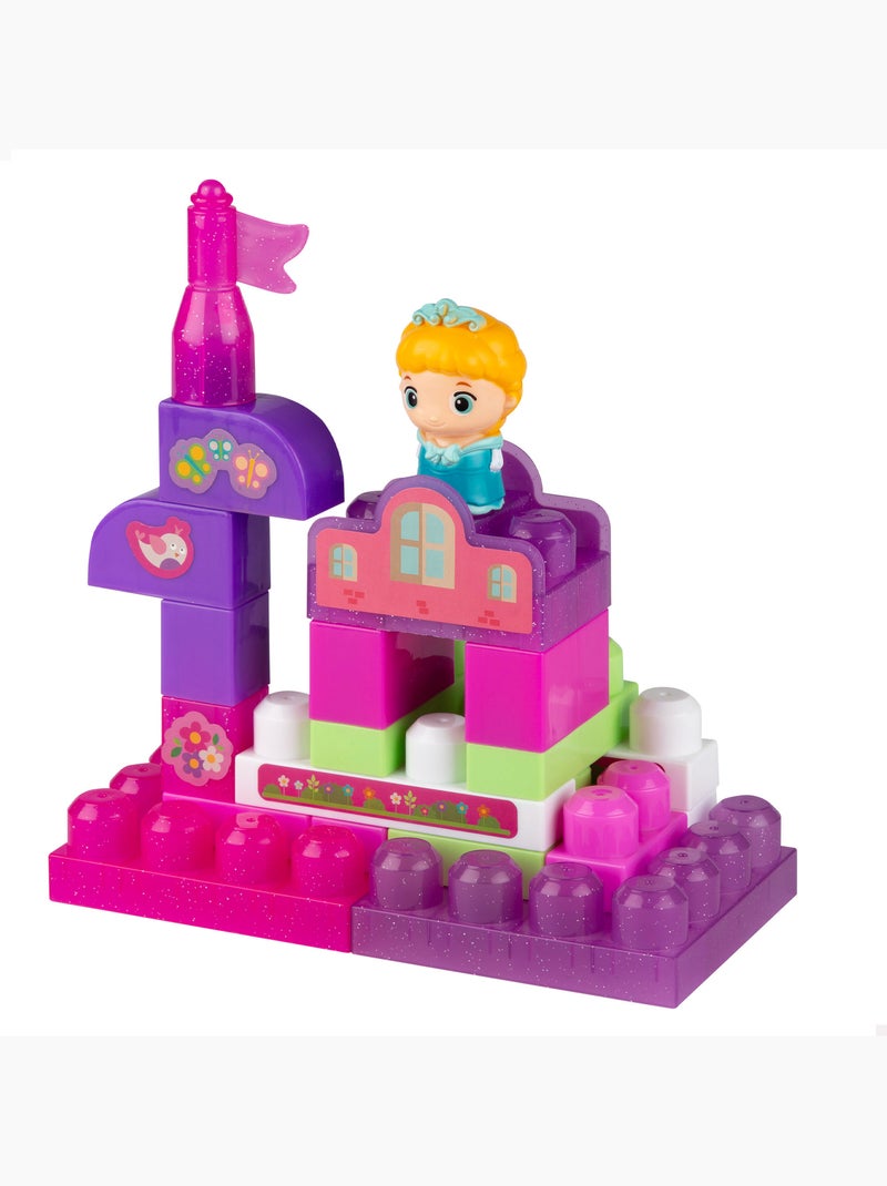 Jeu de construction princesse 20 pièces colorbaby N/A - Kiabi
