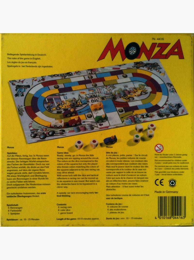 Jeu de course Monza Jaune - Kiabi