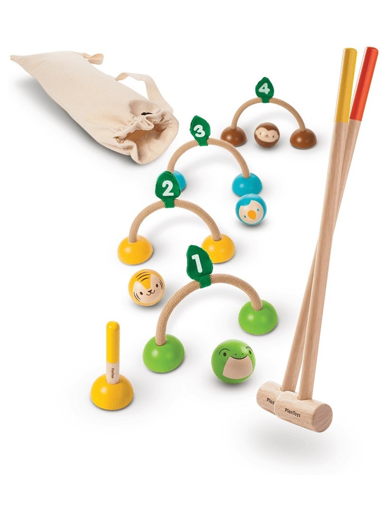 Jeu de croquet Beige - Kiabi