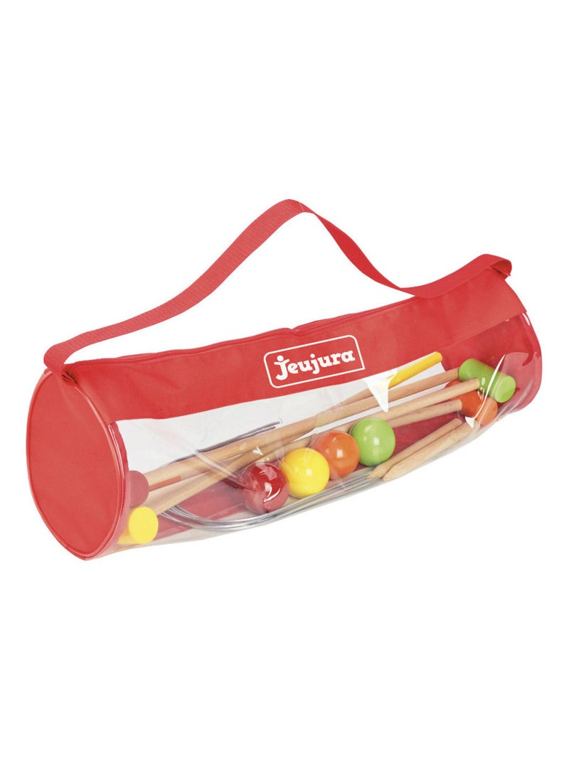 Jeu de croquet en bois - 4 joueurs Multicolore - Kiabi