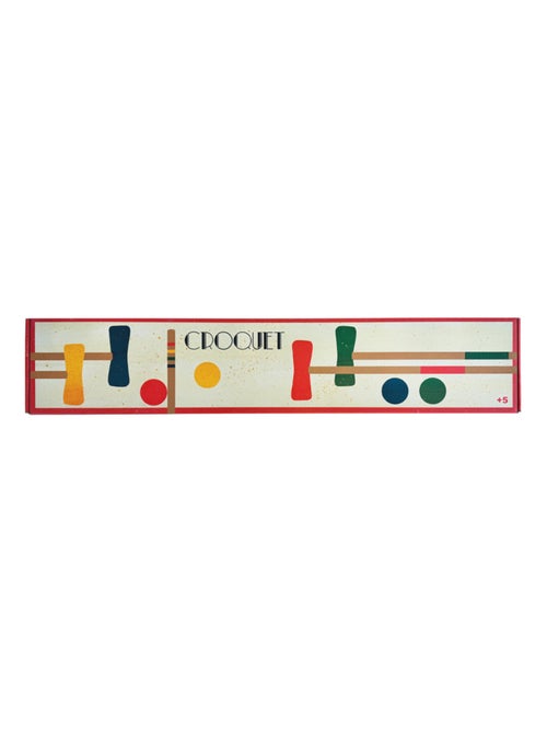 Jeu de Croquet en bois - Kiabi