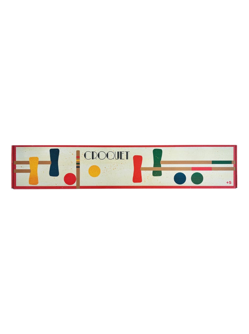 Jeu de Croquet en bois Beige - Kiabi