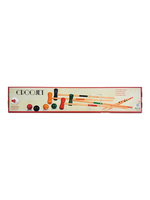 Jeu de Croquet en bois - Kiabi