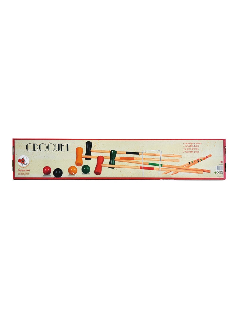 Jeu de Croquet en bois Beige - Kiabi