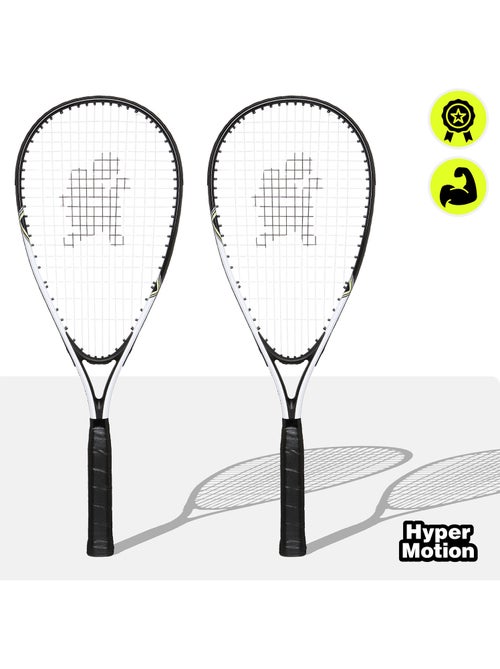 Jeu de crossminton HyperMotion – 2 raquettes, 5 volants, sac de transport - Kiabi Jeu de crossminton HyperMotion – 2 raquettes, 5 volants, sac de transport - Kiabi
