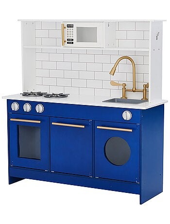 Jeu de cuisine en bois pour enfant