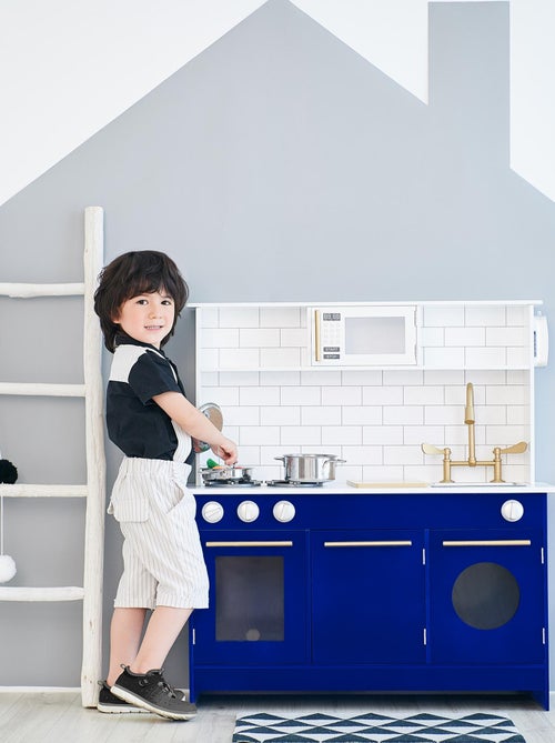 Jeu de cuisine en bois pour enfant - Kiabi