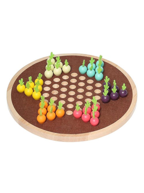 Jeu de dames chinoises La traversée du potager - Kiabi