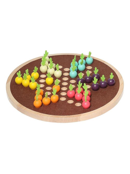 Jeu de dames chinoises La traversée du potager - Kiabi