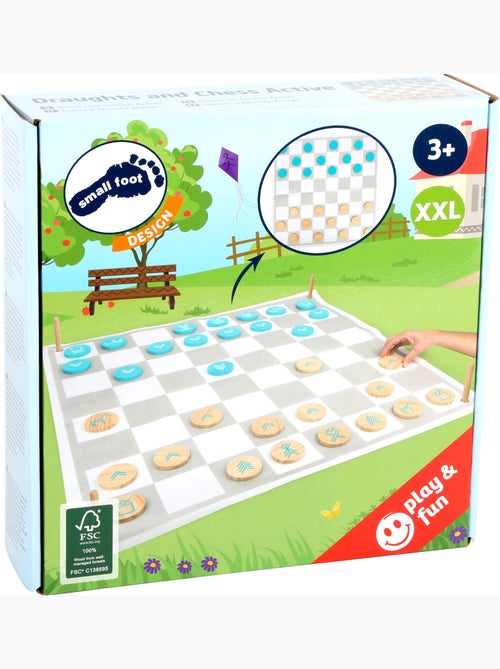 Jeu de dames et échecs - Kiabi
