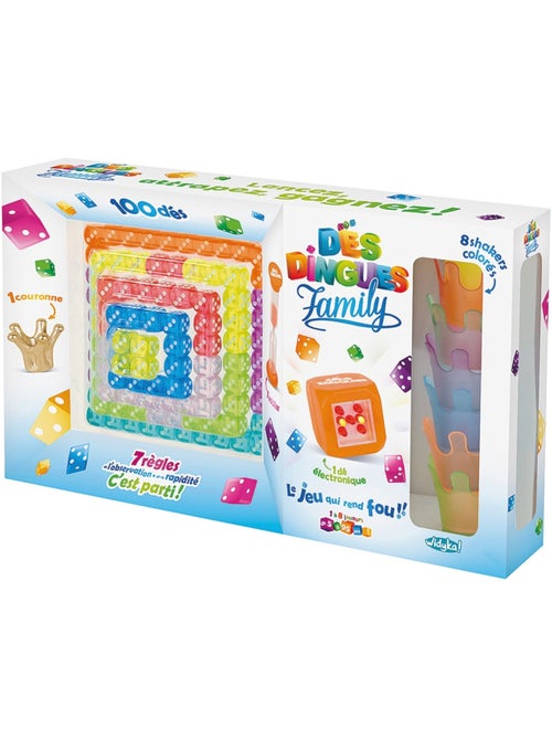 Jeu de dés - Dés Dingues Family - Widyka - Kiabi Jeu de dés - Dés Dingues Family - Widyka - Kiabi