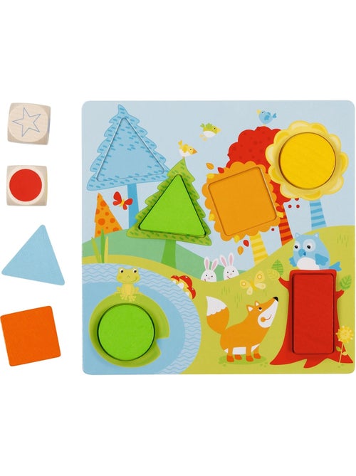Jeu de dés couleurs et formes - Kiabi
