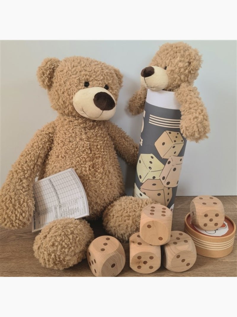 Jeu de dés géants en bois Beige - Kiabi