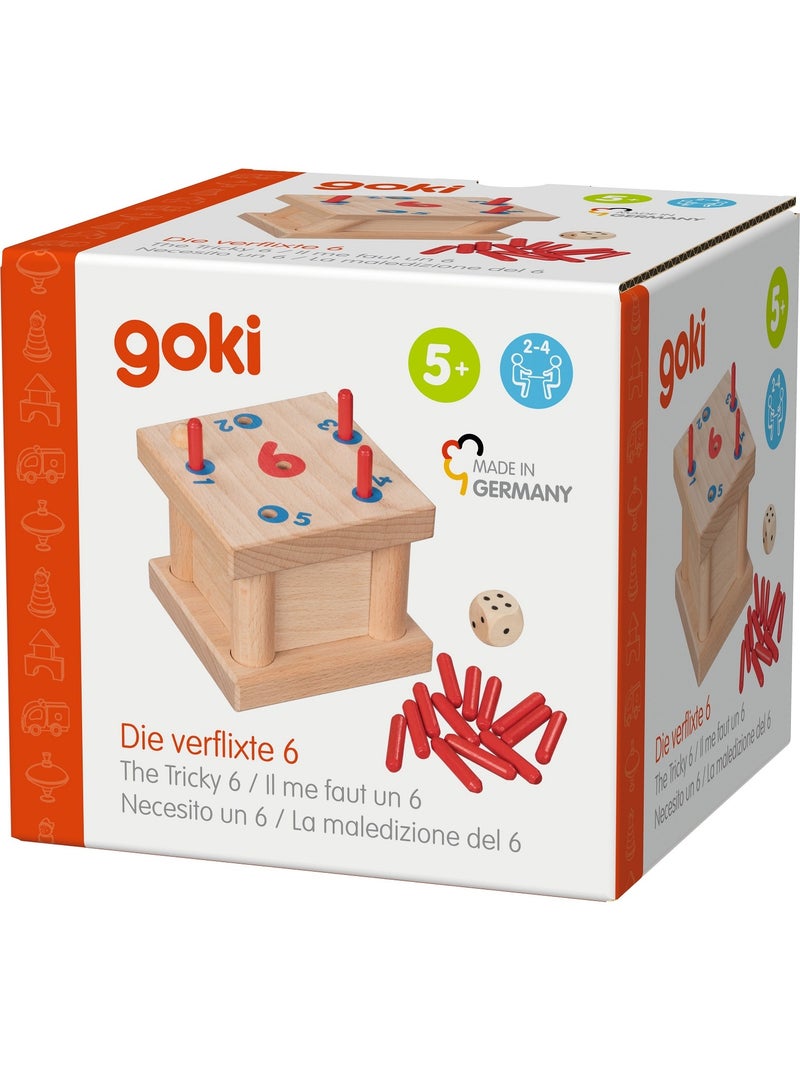 Jeu de dés Il me faut un 6 Beige - Kiabi