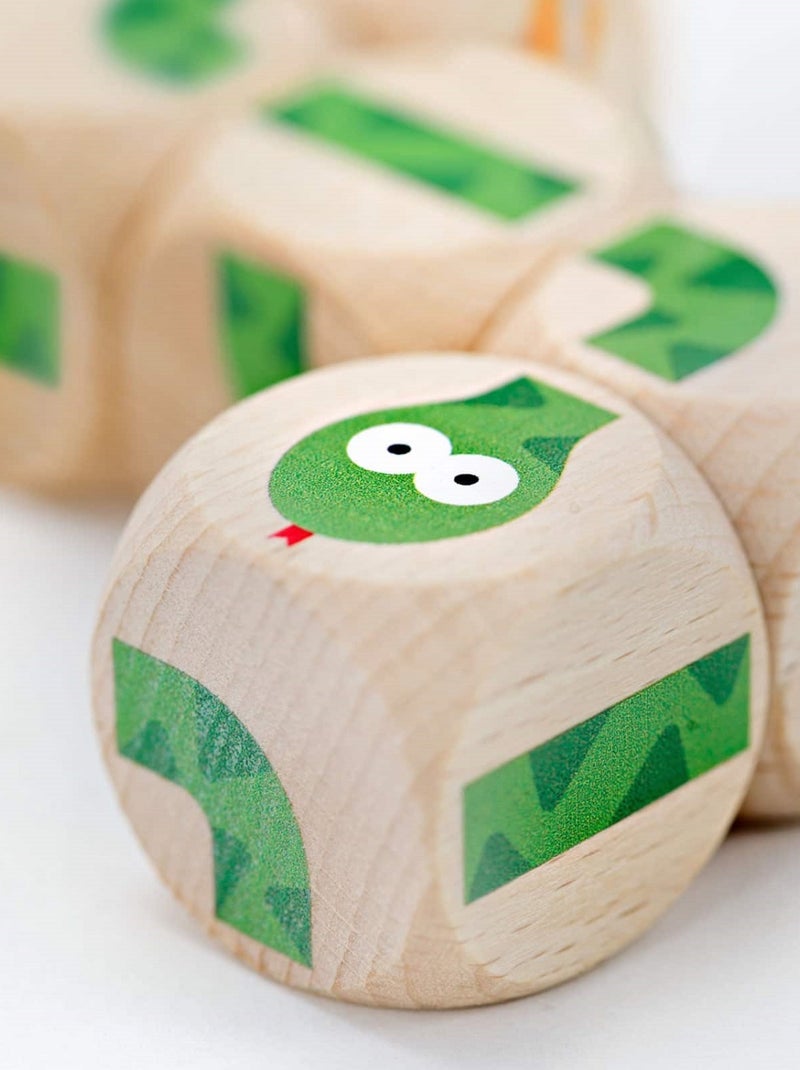 Jeu de dés Snakes Beige - Kiabi