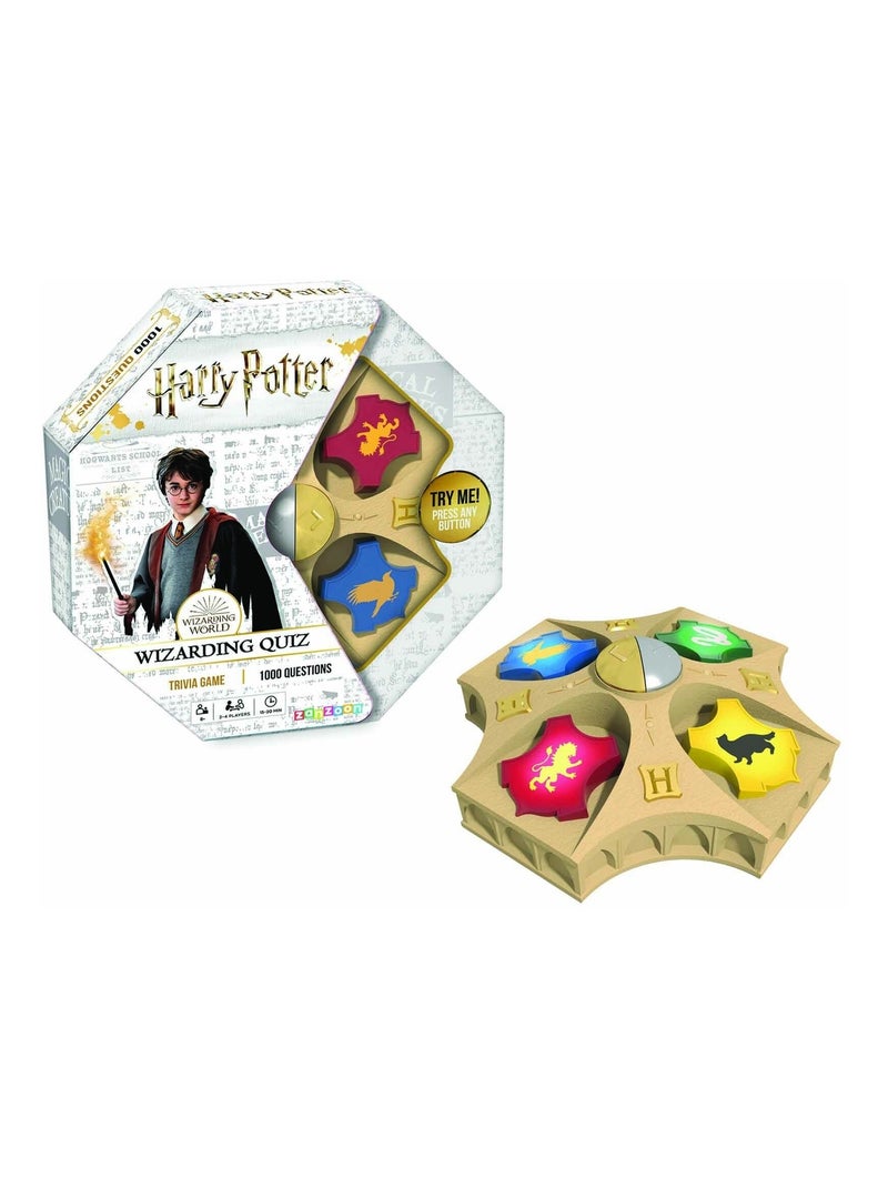 Jeu De Devinettes - Harry Potter - Quiz Des 4 Maisons- Tomy Multicolore - Kiabi