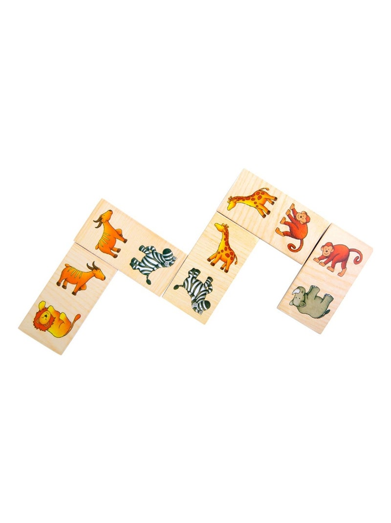 Jeu de domino Safari Beige - Kiabi