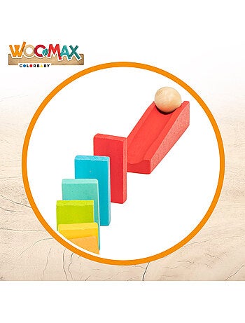 Jeu de dominos en bois WOOMAX