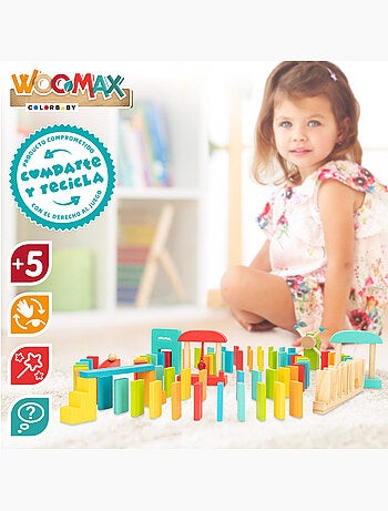 Jeu de dominos en bois WOOMAX