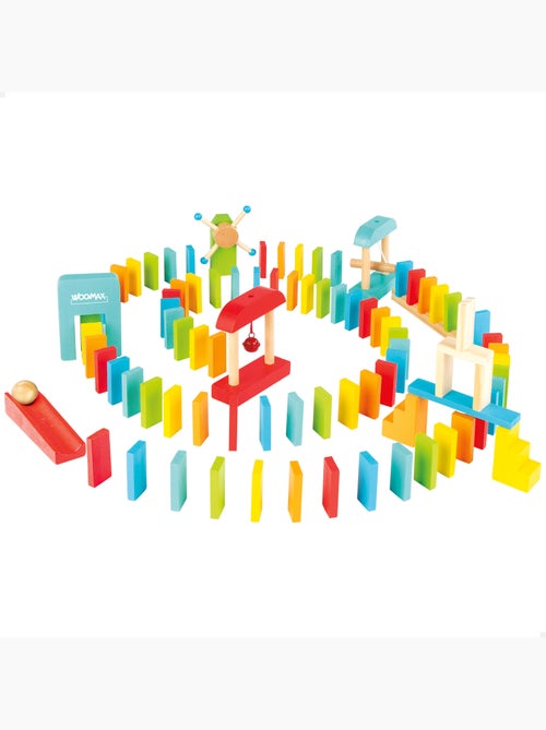 Jeu de dominos en bois WOOMAX - Kiabi