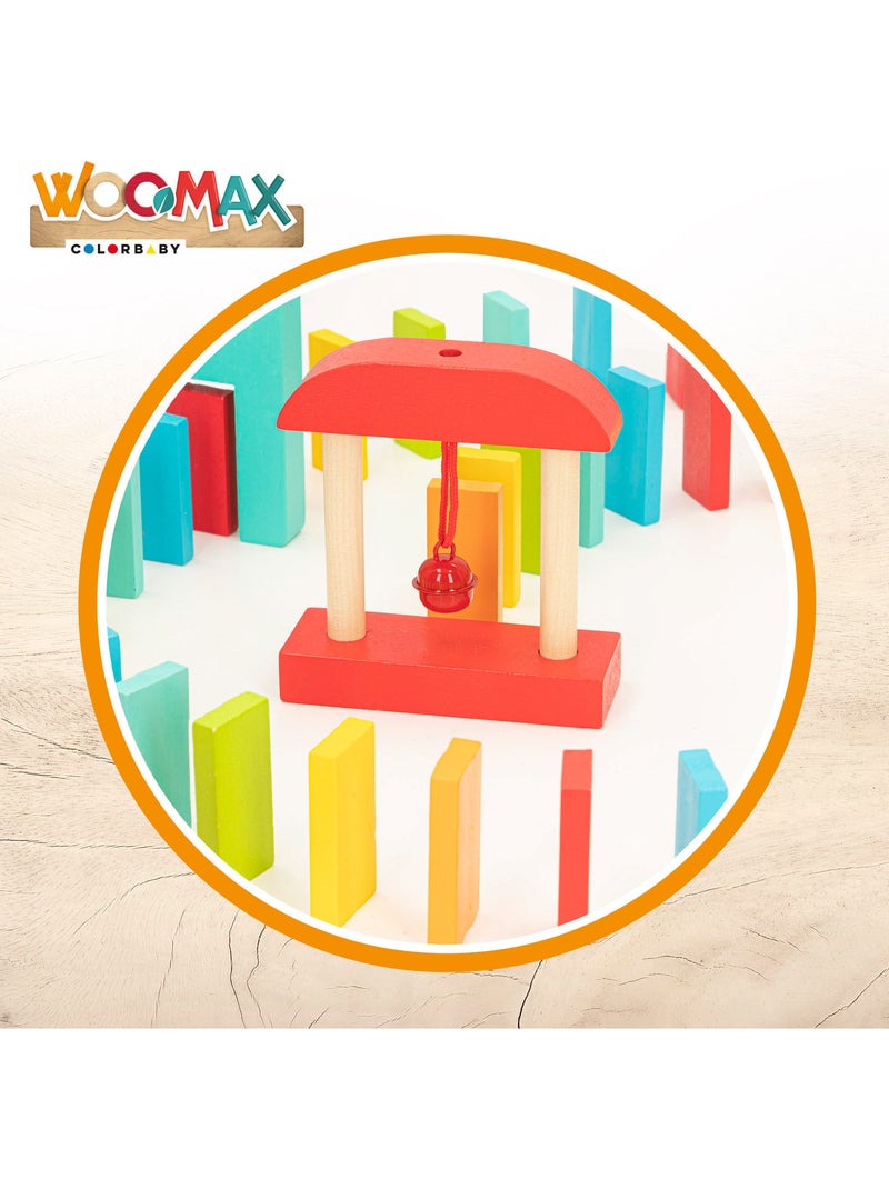 Jeu de dominos en bois WOOMAX N/A - Kiabi