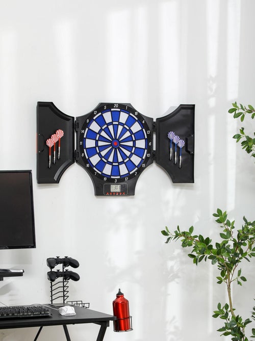 Jeu de fléchettes électronique 2 portes 31 jeux 8 joueurs max. - Kiabi