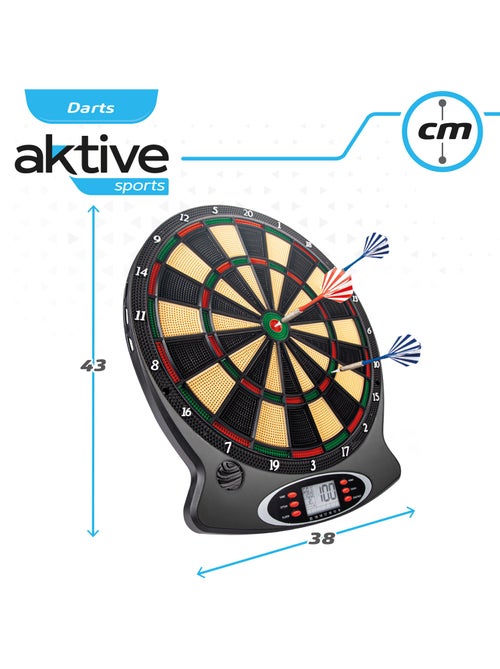 Jeu de fléchettes électronique multi-jeux aktive sports - Kiabi