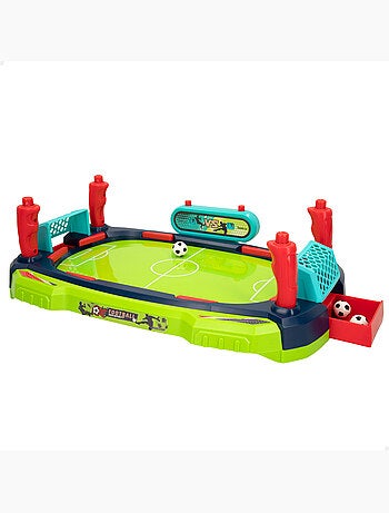 Jeu de flipper football avec tableau d'affichage et 3 ballons cb games