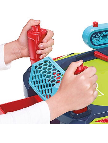 Jeu de flipper football avec tableau d'affichage et 3 ballons cb games