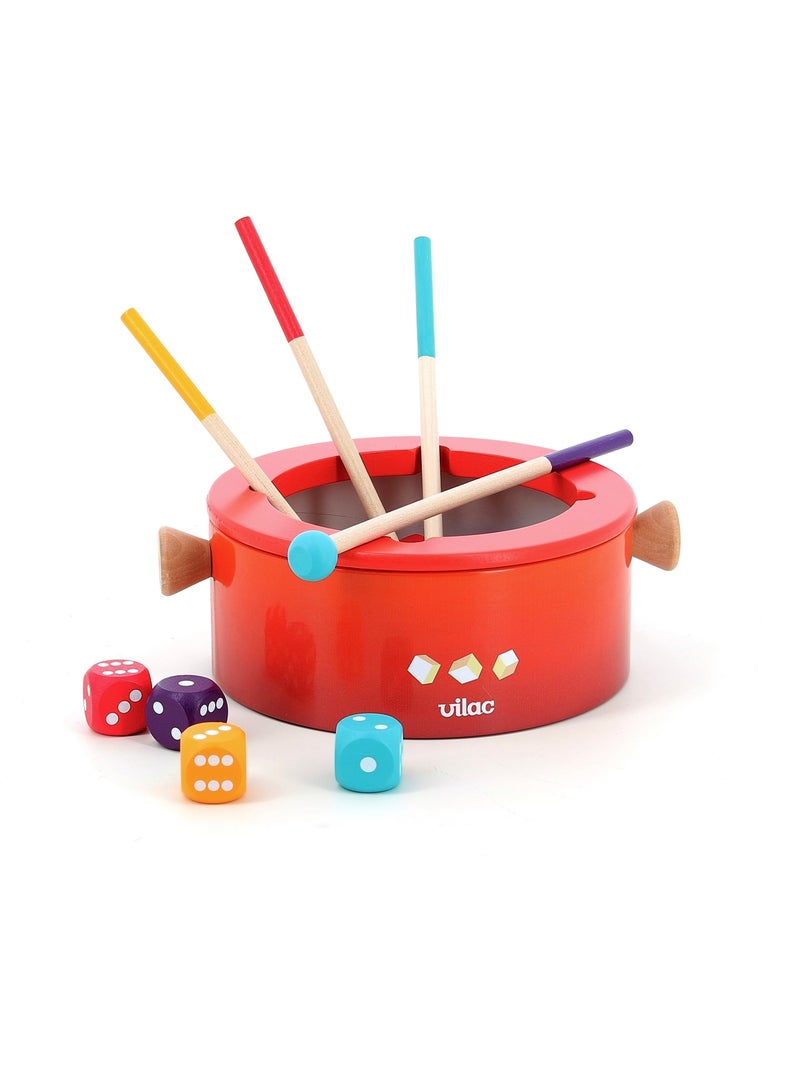 Jeu de fondue magnétique Rouge - Kiabi