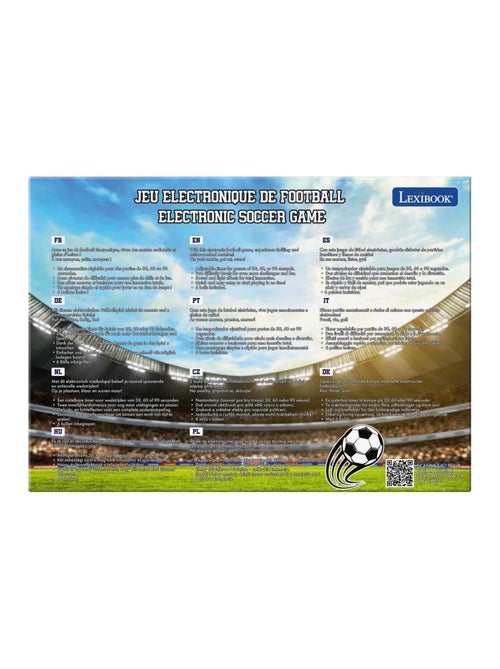 Jeu de football Électronique avec effets lumineux et sonores pour 2 joueurs - Kiabi