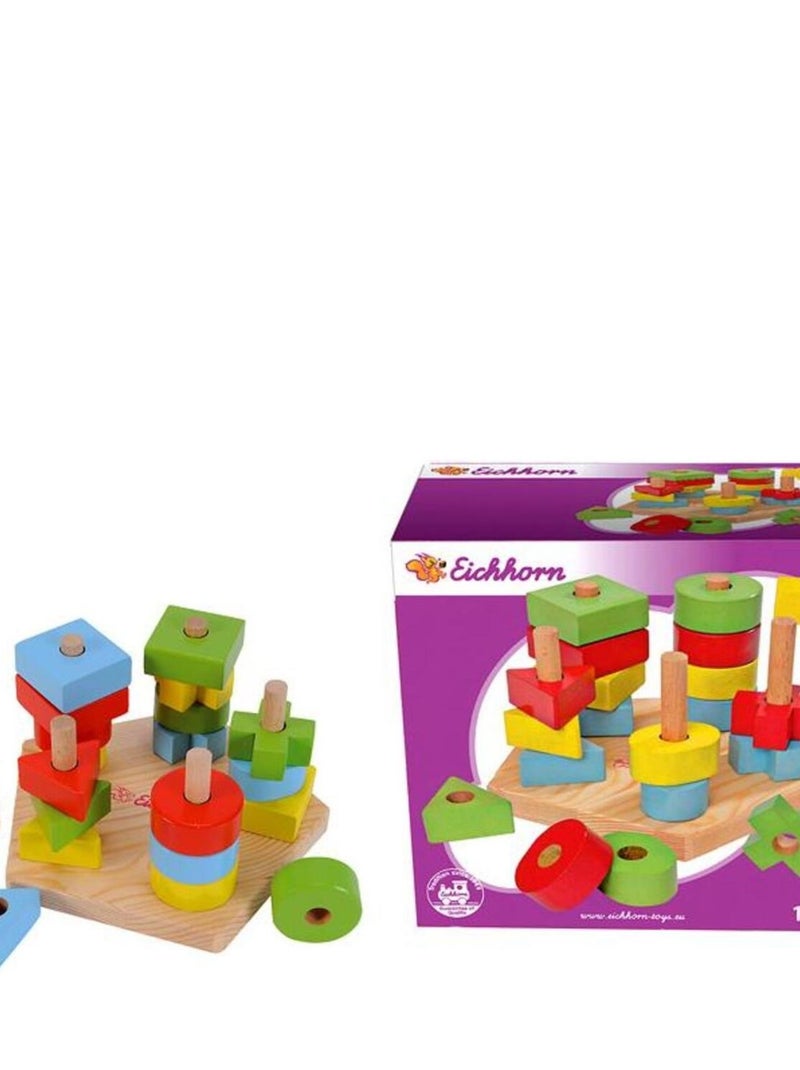 Jeu de forme à empiler, 21 pièces N/A - Kiabi