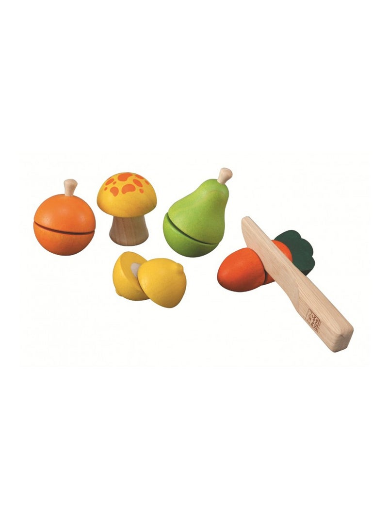 Jeu de fruits et légumes Jaune - Kiabi