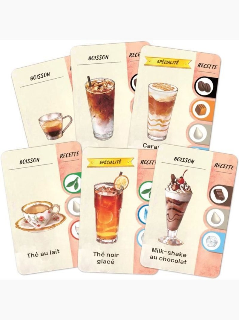 Jeu de gestion - asmodee - kbgcr01fr - coffee rush - 2 joueurs ou plus - 30 min de jeu Vert - Kiabi
