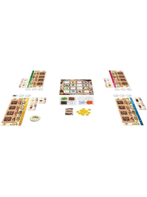 Jeu de gestion - asmodee - kbgcr01fr - coffee rush - 2 joueurs ou plus - 30 min de jeu - Kiabi