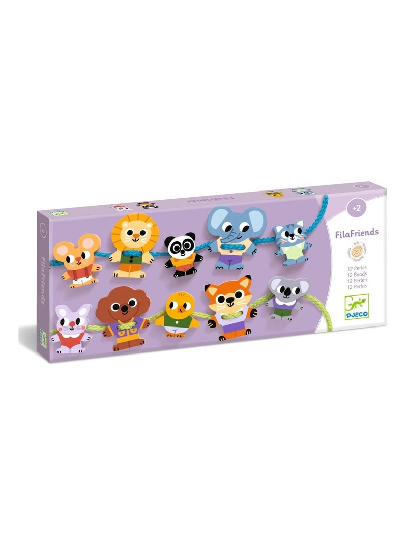 Jeu de laçage FilaFriends Multicolore - Kiabi