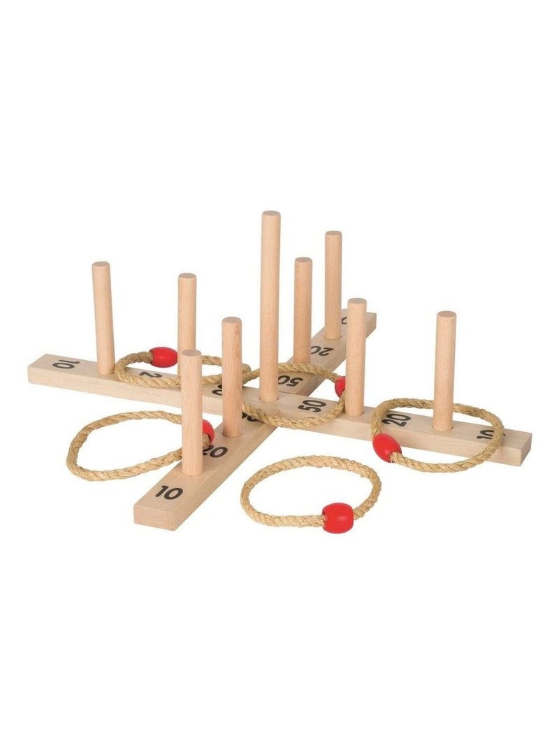 Jeu de lancer d'anneaux Beige - Kiabi