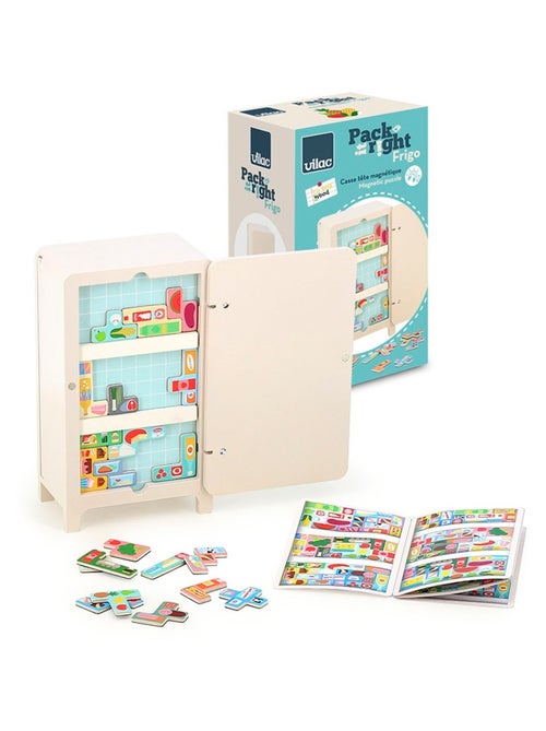 Jeu de logique en bois Le Frigo - Kiabi