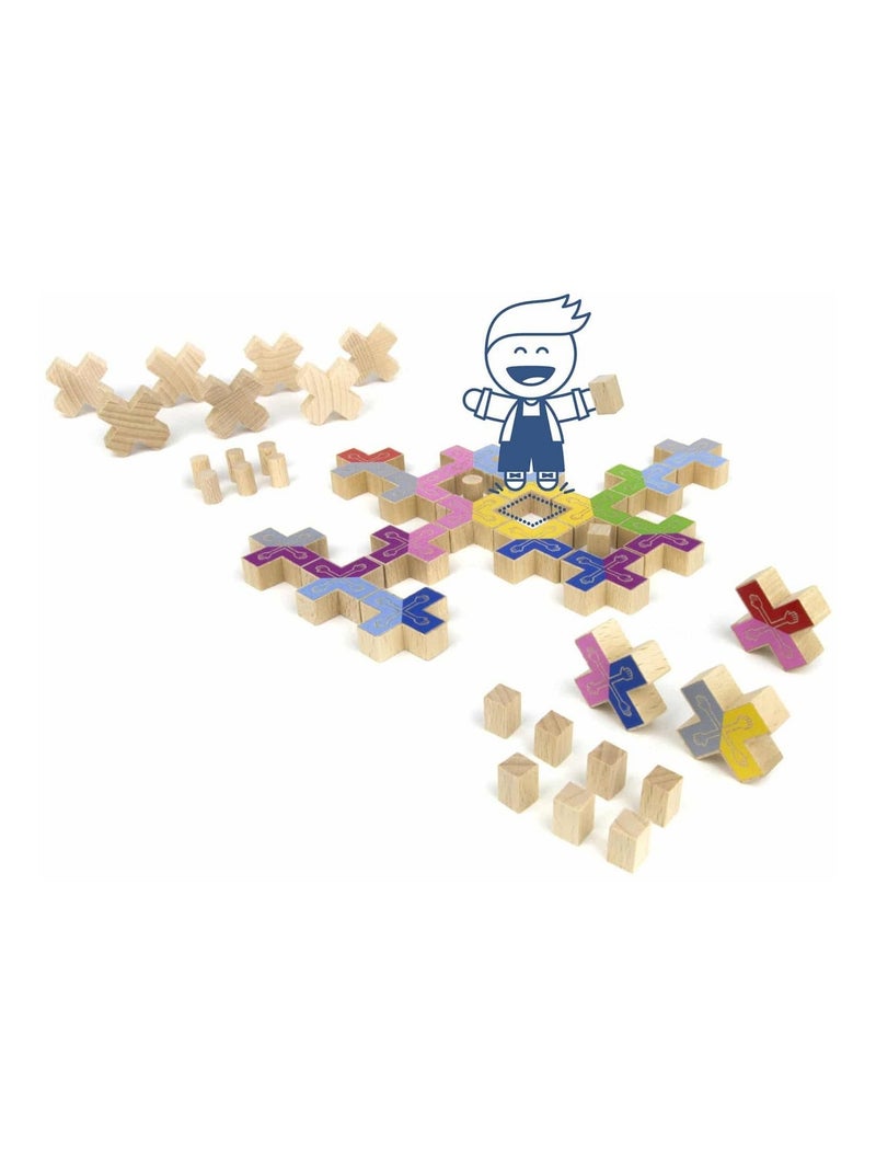 Jeu de logique Give Me Five Beige - Kiabi