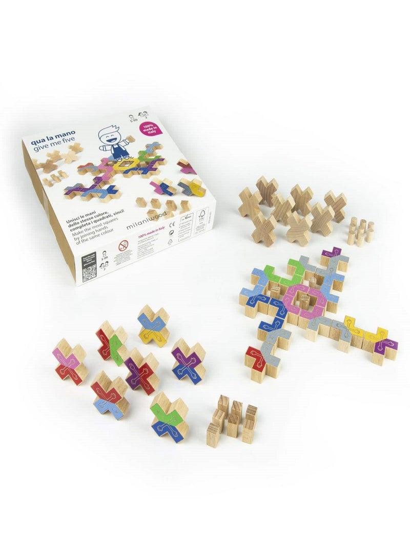 Jeu de logique Give Me Five Beige - Kiabi