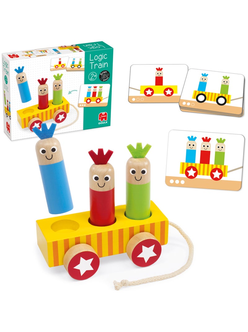 Jeu de logique Logic Train Vert - Kiabi