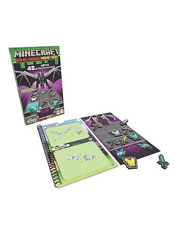 Jeu de logique magnétique : Minecraft