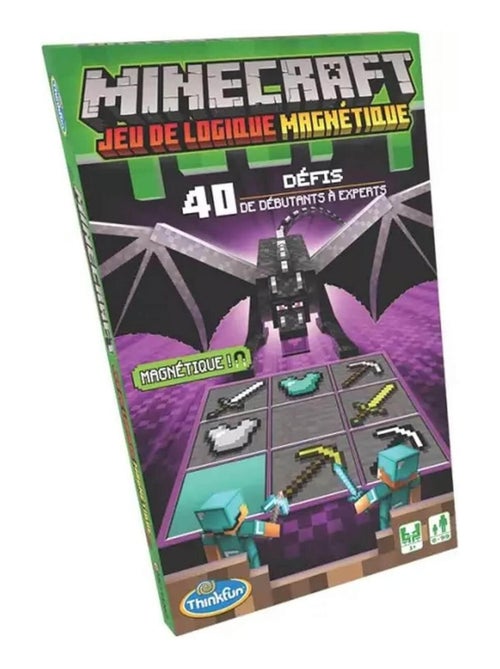Jeu de logique magnétique : Minecraft - Kiabi
