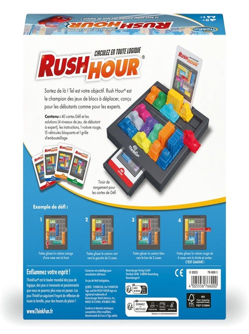 Jeu de logique Rush Hour - Kiabi