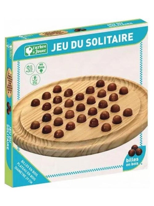 Jeu De Logique Solitaire Bois - Kiabi Jeu De Logique Solitaire Bois - Kiabi