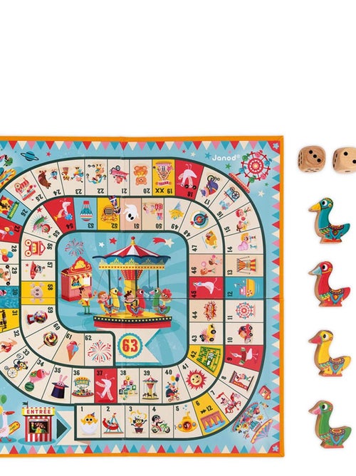 Jeu de l'oie Carrousel - Kiabi