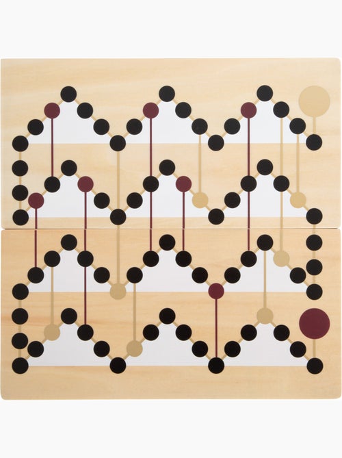 Jeu de Ludo et d'échelles Gold Edition - Kiabi