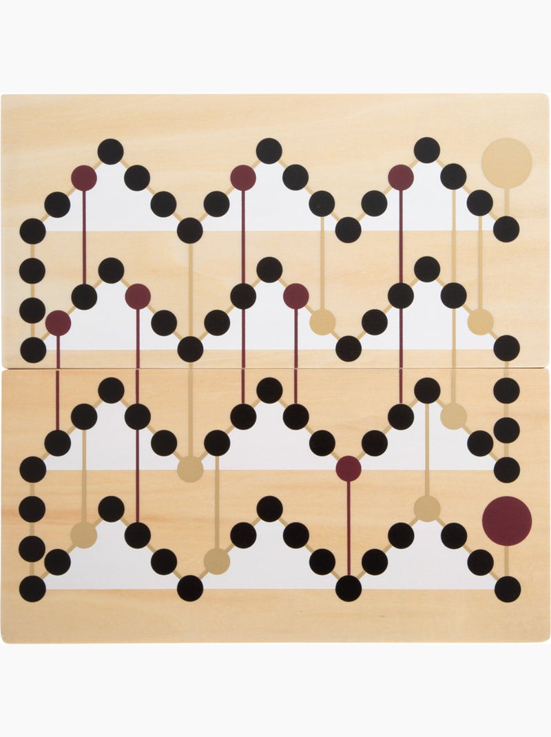 Jeu de Ludo et d'échelles Gold Edition Beige - Kiabi