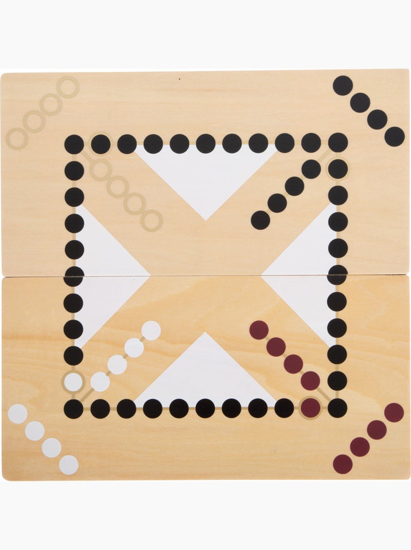 Jeu de Ludo et d'échelles Gold Edition Beige - Kiabi