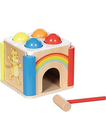 Jeu de maillet arc en ciel